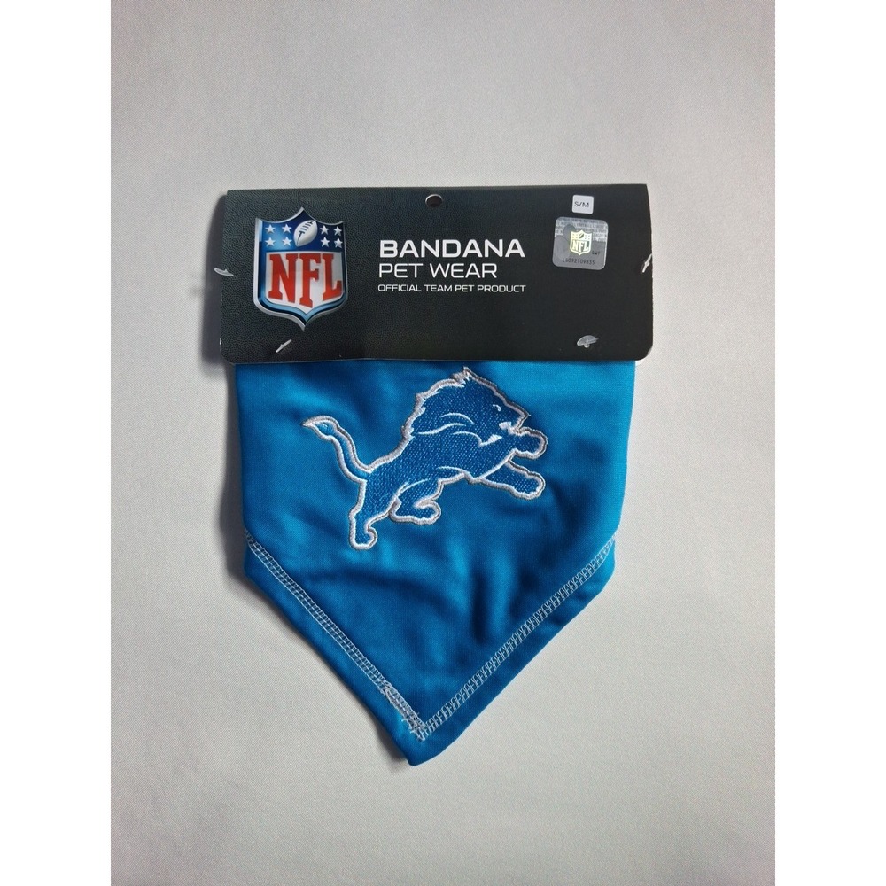Pets First NFL Tie Bandana The Ultimate Scarf Bandana For Dogs‎ & Cats S/M